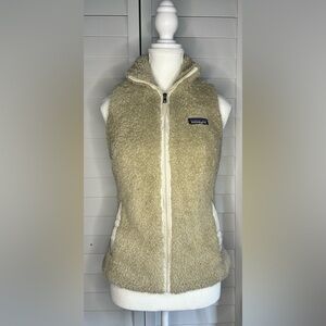 Patagonia Los Gatos Fleece Vest Womens Sz XS Warm Soft Fall Winter Running Sport